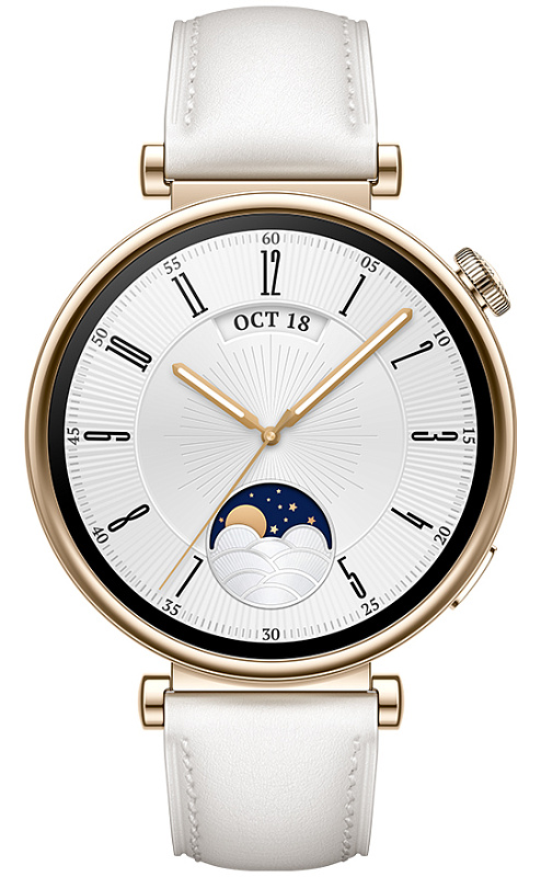 Huawei Watch GT 4 41 мм кожа (белый) фото 2 Huawei Watch GT 4 41 мм кожа (белый) фото 2