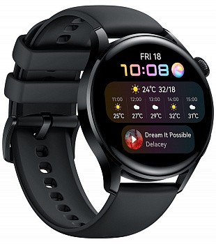 Huawei Watch 3 Active 46,2 мм (черный) фото 1
