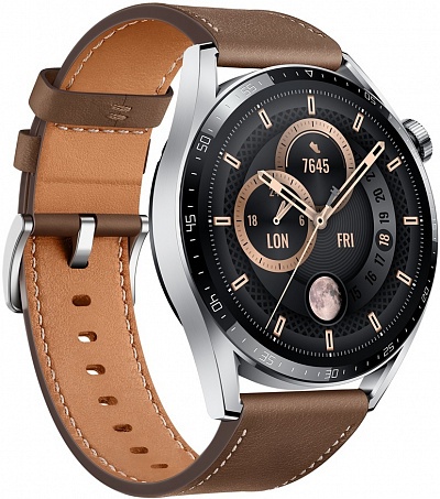 Смарт-часы Huawei Watch GT 3 46 мм Classic (коричневый)