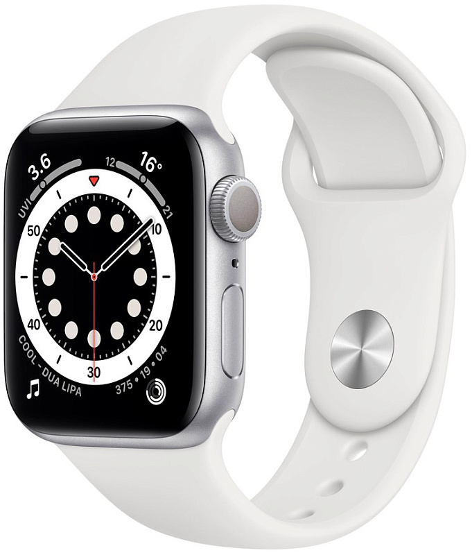 Смарт-часы Apple Watch Series 6 40 mm (серебро) фото 1
