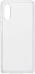 Чехол-накладка Soft Clear Cover для Samsung A02 (прозрачный) фото 3