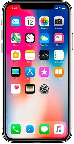 Apple iPhone X 64GB Грейд A (серебристый) Apple iPhone X 64GB Грейд A (серебристый)