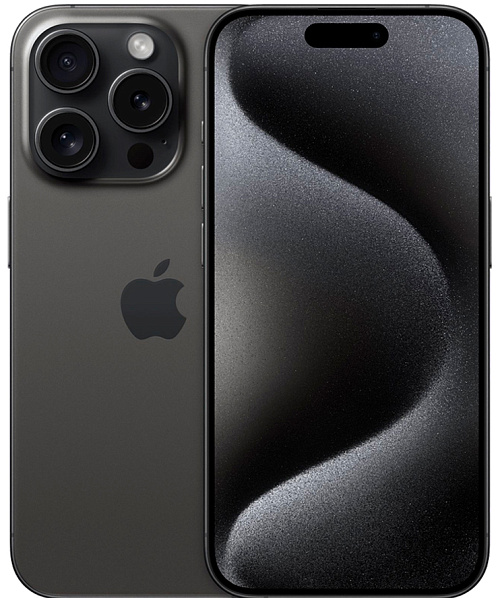 Apple iPhone 15 Pro 256GB A3104,2 SIM (черный титан) Apple iPhone 15 Pro 256GB A3104,2 SIM (черный титан)