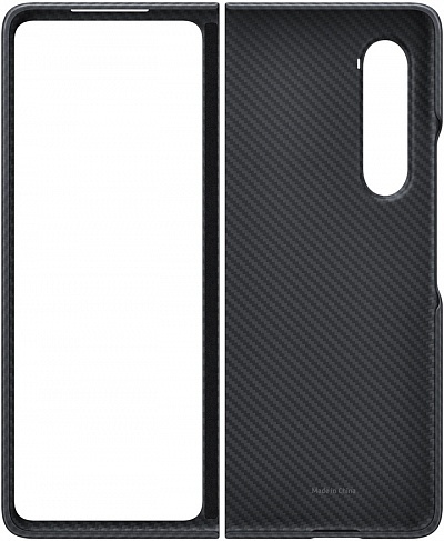 Silicone Cover для Samsung Z Fold3 (черный) фото 2