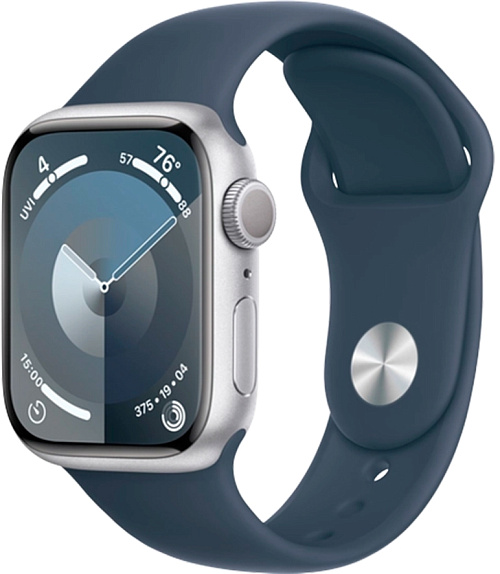Apple Watch Series 9 45 мм (серебристый) Apple Watch Series 9 45 мм (серебристый)