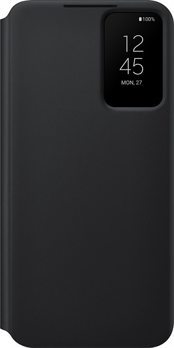 Чехол-книжка Smart Clear View Cover для Samsung S22+ (черный)