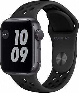 Смарт-часы Apple Watch Series 6 Nike 44 mm (серый космос)