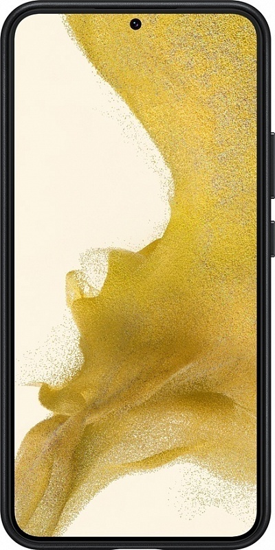 Leather Cover для Samsung S22+ (черный) фото 1