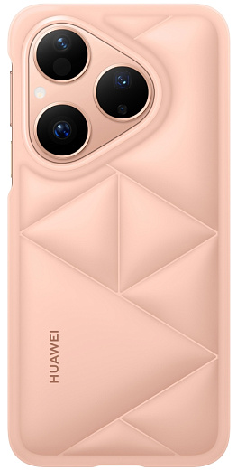 Cloud Vegan Leather Case для Huawei Pura 80 (оранжевый)