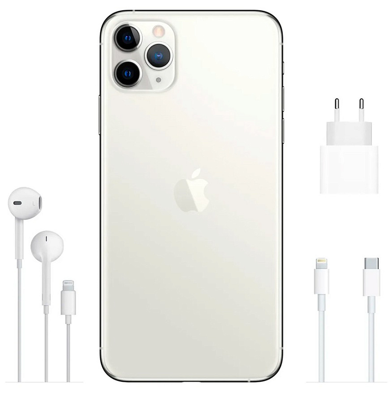 Смартфон Apple iPhone 11 Pro Max 64GB (серебро) фото 3