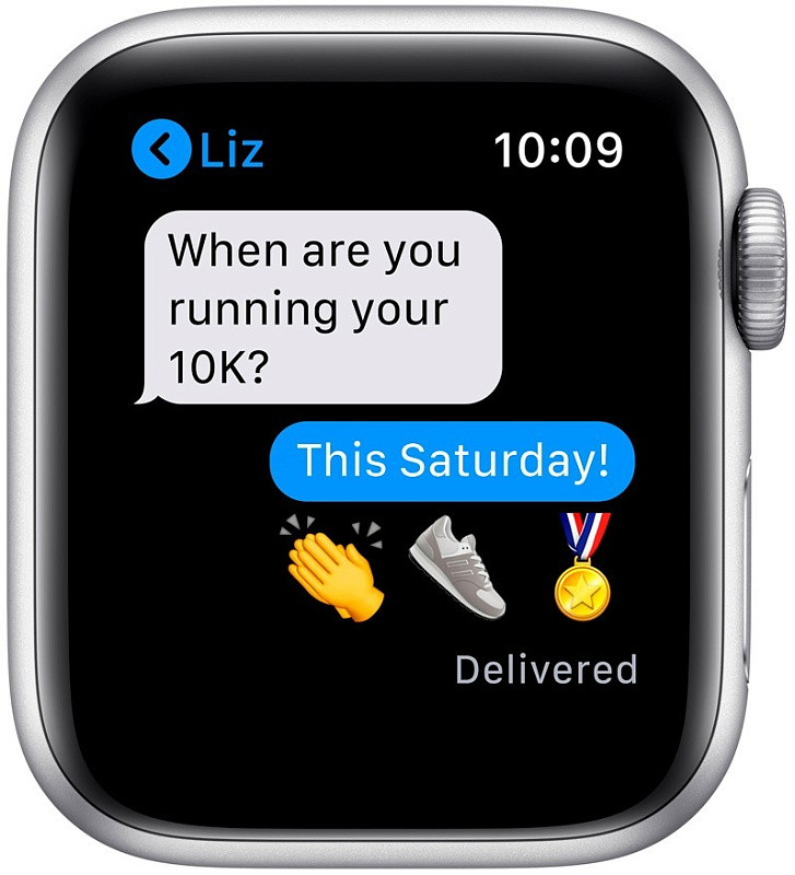 Смарт-часы Apple Watch Series 6 40 mm (серебро) фото 5