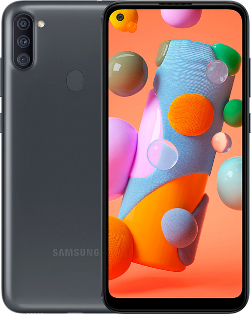 Смартфон Samsung Galaxy A11 A115 (черный) Смартфон Samsung Galaxy A11 A115 (черный)