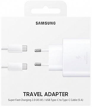 Samsung USB Type-C с функцией быстрой зарядки Power Delivery 45Вт (белый) фото 5