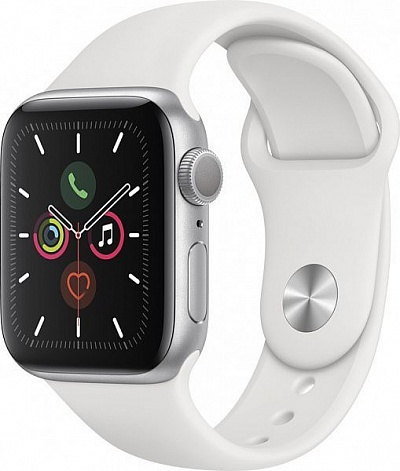 Смарт-часы Apple Watch Series 5 44 mm (серебро)