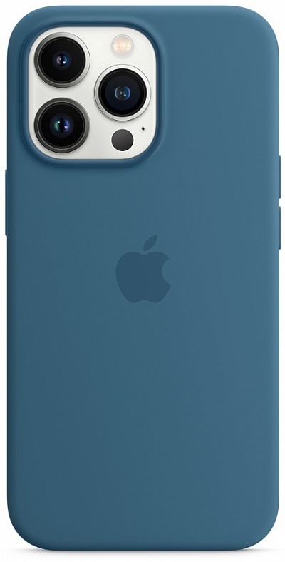 Apple для iPhone 13 Pro Silicone Case with MagSafe (голубая сойка) фото 2