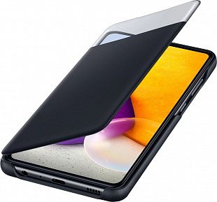 Чехол-книжка S View Wallet Cover для Samsung A72 (черный) фото 3