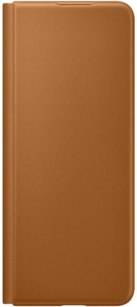 Leather Flip Cover для Samsung Z Fold3 (песчано-бежевый) фото 1