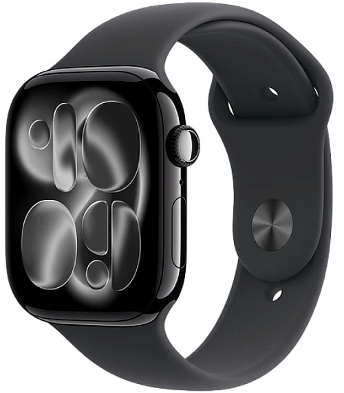 Apple Watch 11 42 мм (черный, S/M)