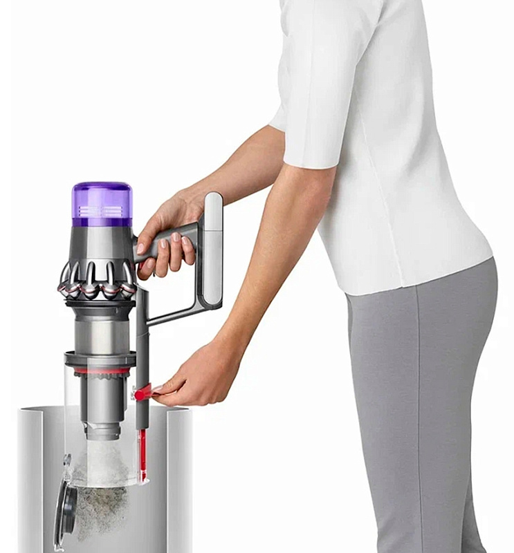 Dyson V11 extra SV28, никель/красный фото 3 Dyson V11 extra SV28, никель/красный фото 3