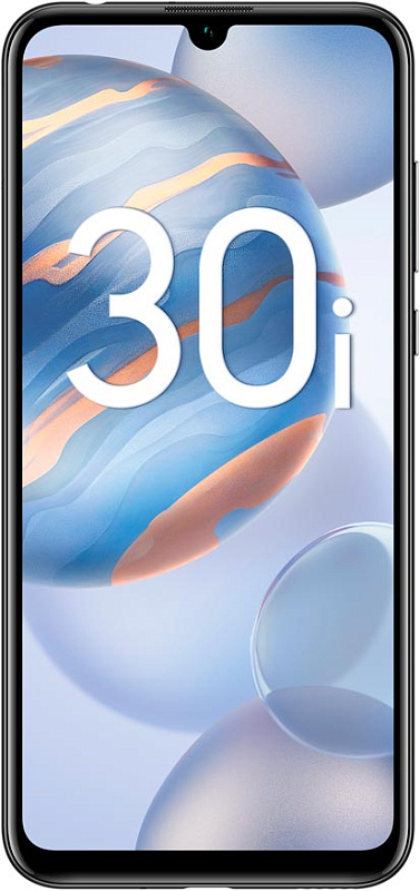 Смартфон Honor 30i 4/128Gb (полночный черный) фото 1