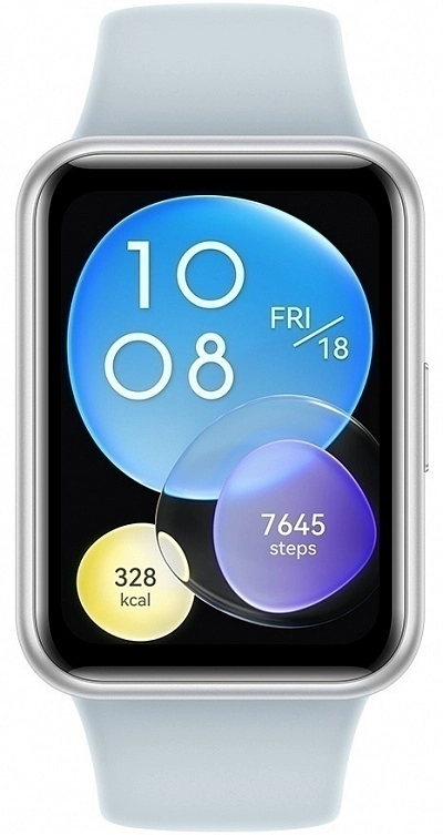 Huawei Watch FIT 2 Active (серо-голубой) фото 2