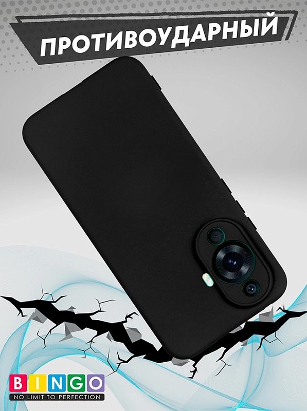 Bingo Liquid для Huawei Nova 12s, черный фото 3 Bingo Liquid для Huawei Nova 12s, черный фото 3