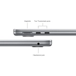 Apple Macbook Air 13" M3 2024 (MRXN3) 8/256GB (серый космос) фото 4