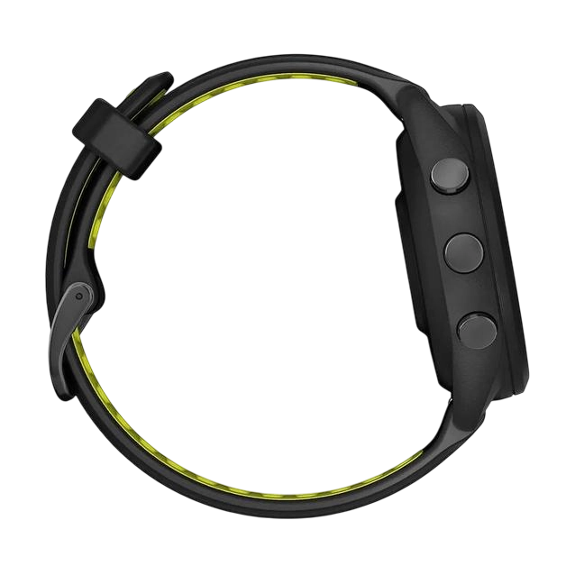 Garmin Forerunner 265S 42 мм (черный корпус/черно-желтый ремешок) фото 2 Garmin Forerunner 265S 42 мм (черный корпус/черно-желтый ремешок) фото 2