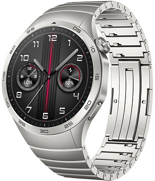 Huawei Watch GT 4 46 мм сталь (серебро) фото 3