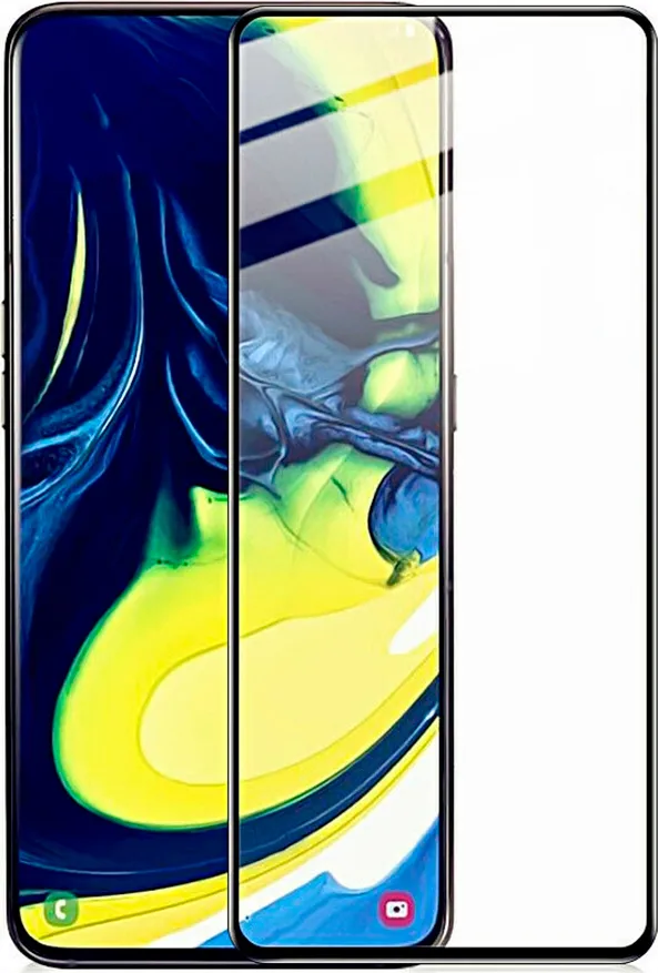 RED LINE "Full Glue" для Galaxy A80 (черная рамка)