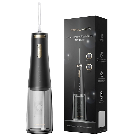 Trouver Ripple 10 Water Flosser (черный)