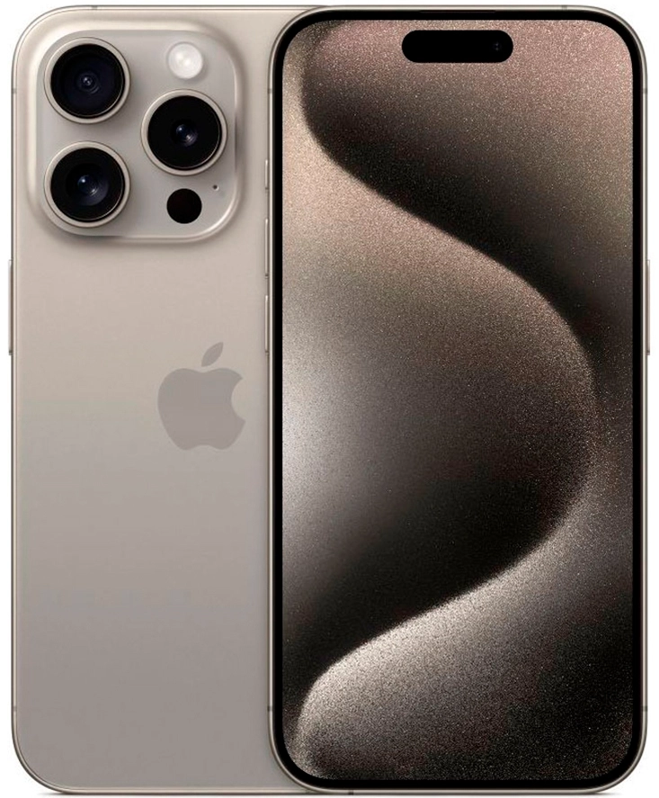 Apple iPhone 15 Pro 256GB (A3104, 2 SIM) (природный титан)