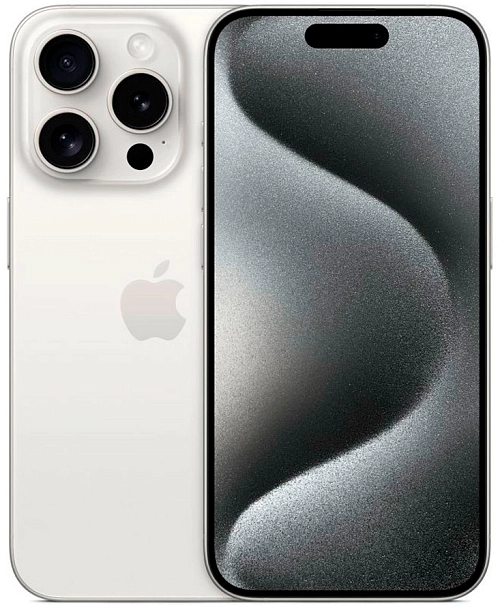 Apple iPhone 15 Pro Max 256GB A3108 (2 SIM)(белый титан)