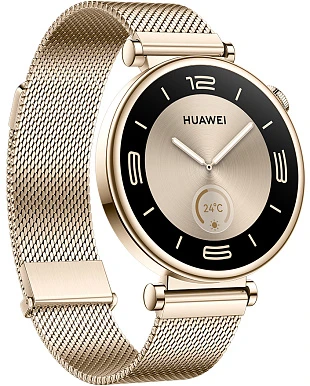 Huawei Watch GT 4 41 мм миланское плетение (золотой) фото 1