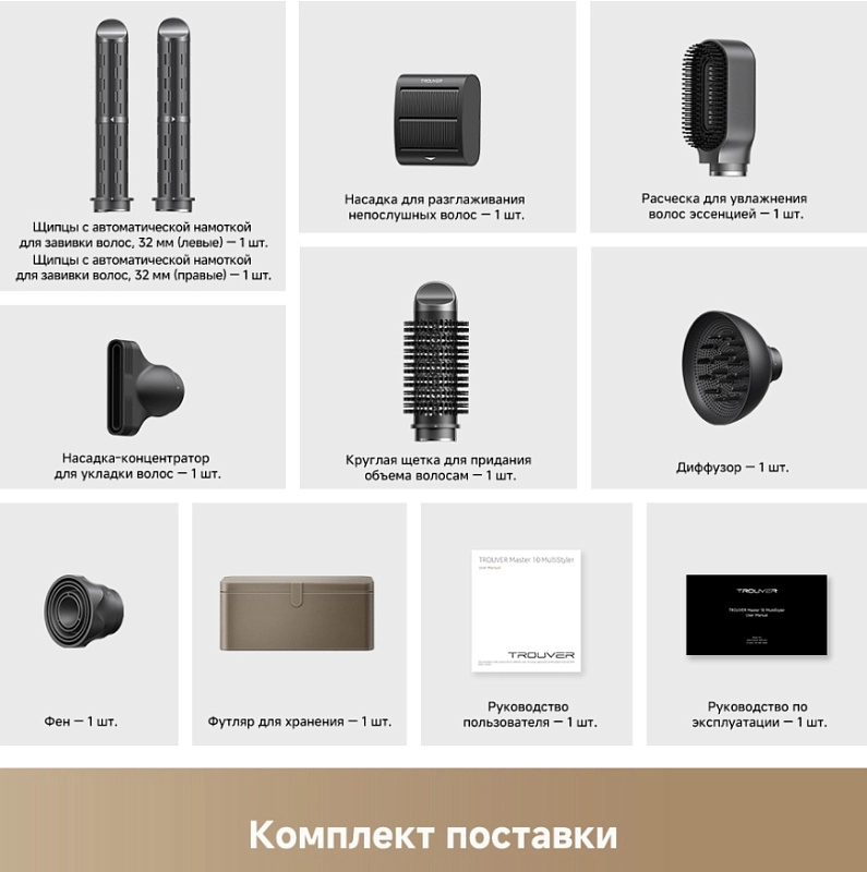 Trouver Master 10 MyltiStyler (серебро) фото 10