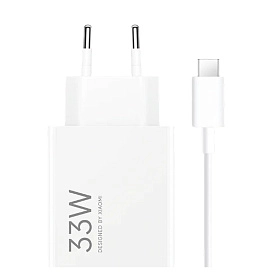 Xiaomi 33W Charging Combo Type-A белый