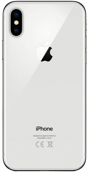 Apple iPhone X 64GB Грейд B (серебристый) фото 1