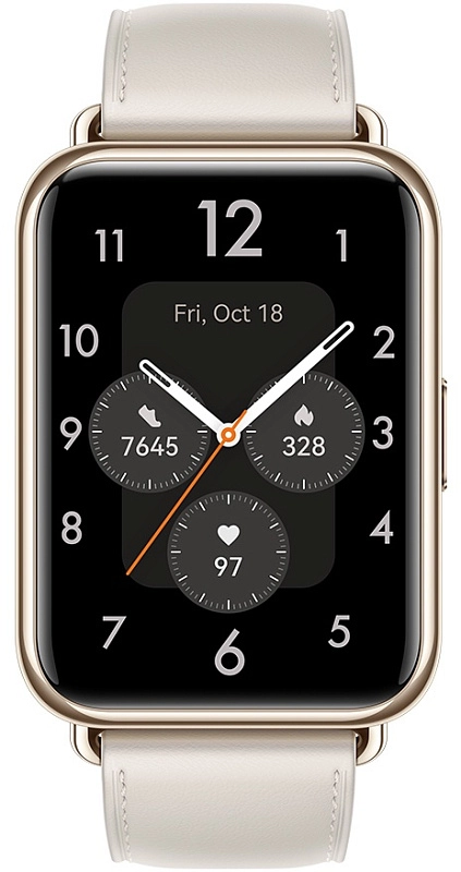 Huawei Watch FIT 2 Classic (лунный белый) фото 2
