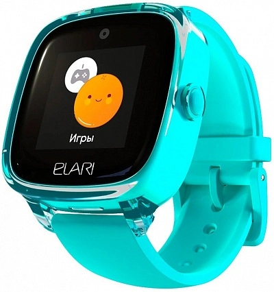 Смарт-часы детские Elari KidPhone 4 Fresh (зеленый)