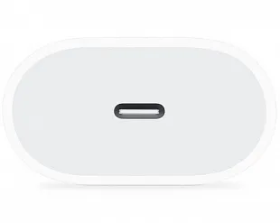 Apple 20W USB-C Power Adapter (белый) фото 1