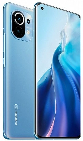 Смартфон Xiaomi Mi 11 5G 8/256GB (голубой закат)