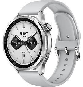 Xiaomi Watch S4  (серебристый)