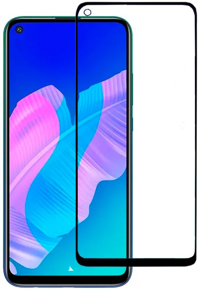 Стекло защитное CASE 3D для Huawei P40 lite E/Y7p/Honor 9C (черная рамка)