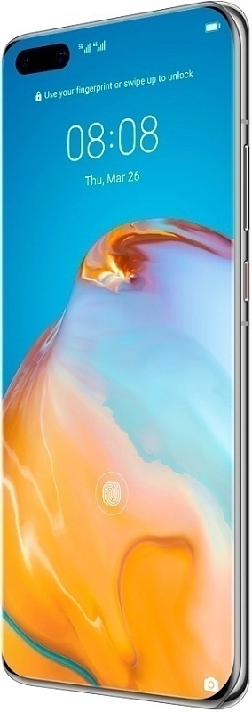 Смартфон Huawei P40 Pro 8/256Gb (мерцающий серебристый) фото 2