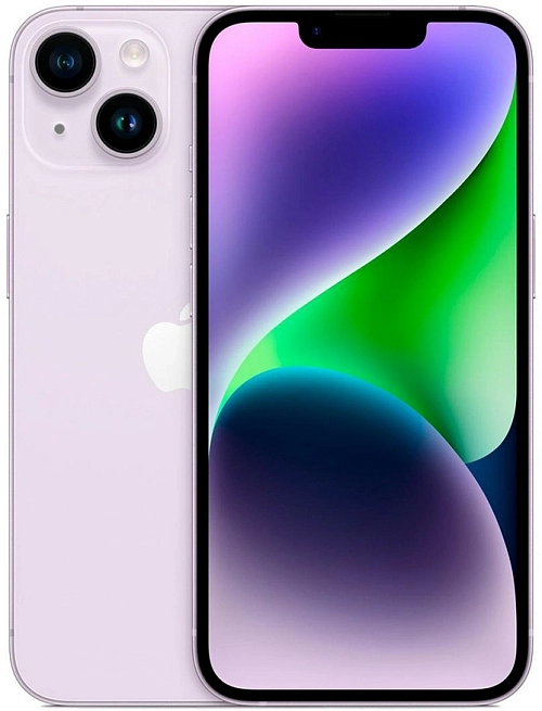 Apple iPhone 14 256GB (A2884, 2 SIM) (фиолетовый) Apple iPhone 14 256GB (A2884, 2 SIM) (фиолетовый)