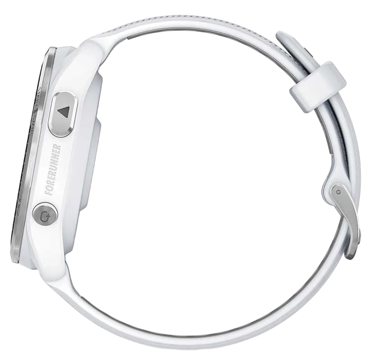 Garmin Forerunner 965 47 мм (белый корпус/бело-серый ремешок) фото 3 Garmin Forerunner 965 47 мм (белый корпус/бело-серый ремешок) фото 3