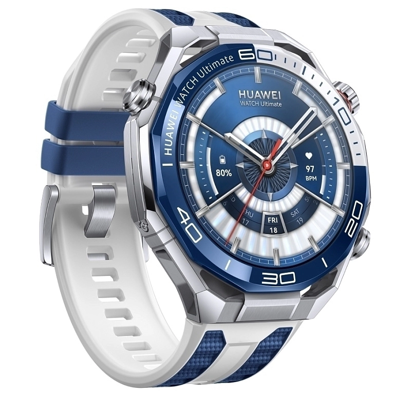 Huawei Watch Ultimate 2 (синий, силикон) фото 1