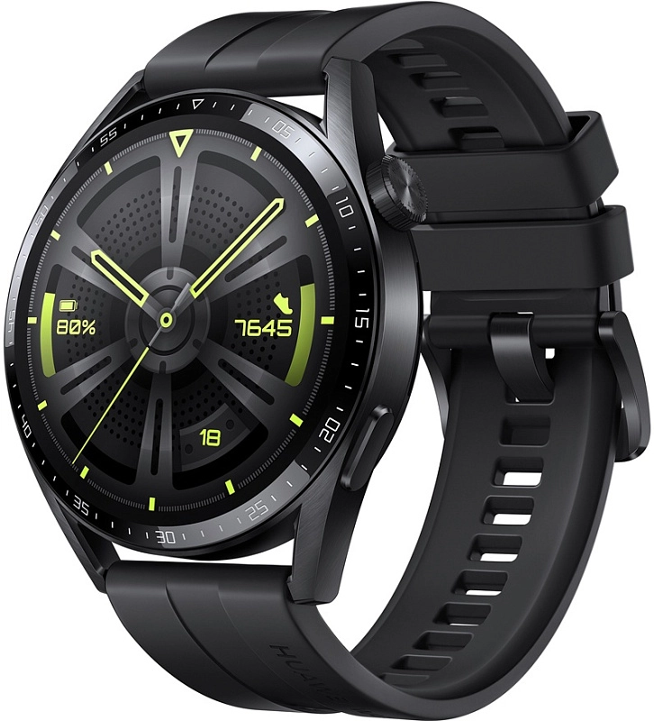 Huawei Watch GT 3 46 мм Active (черный) фото 2 Huawei Watch GT 3 46 мм Active (черный) фото 2