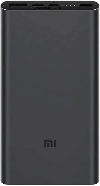Внешний аккумулятор Xiaomi Mi Power Bank 3 10000 mAh (черный)