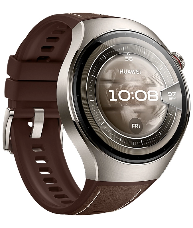 Huawei Watch 5 46 мм LTE RTS-AL00 (коричневый, кожа) фото 4 Huawei Watch 5 46 мм LTE RTS-AL00 (коричневый, кожа) фото 4